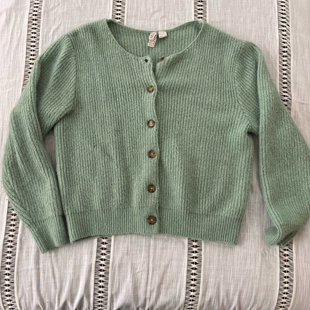 Mint cardigan